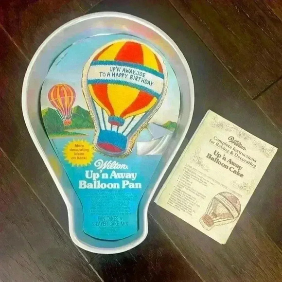 Vintage 1982 WILTON ALUMINUM HOT AIR BALLOON CAKE PAN Retired - Picture 1 of 5